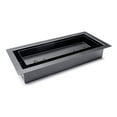 thumbnail image 2 of Fittes Framed OG Floor Vent [Luxe] - 4"x10 Pouces - Noir Mat, 2 of 4