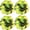 Spring Sprouts, variant on 4 Balls Pom Bomb Yarn, 100% Polyester Pomp-A-Doodle Jelly Bean Ball Yarn for Crochet Knitting Blanket Mat Pet Nest