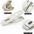 thumbnail image 7 of 60PCS Strong Stainless Steel Clothes Pins, Metal Laundry Clips, Heavy Duty Metal Clothespins for Laundry, Hanging, Drying Socks, Craft, Food Sealing, and Household Use, 7 of 7