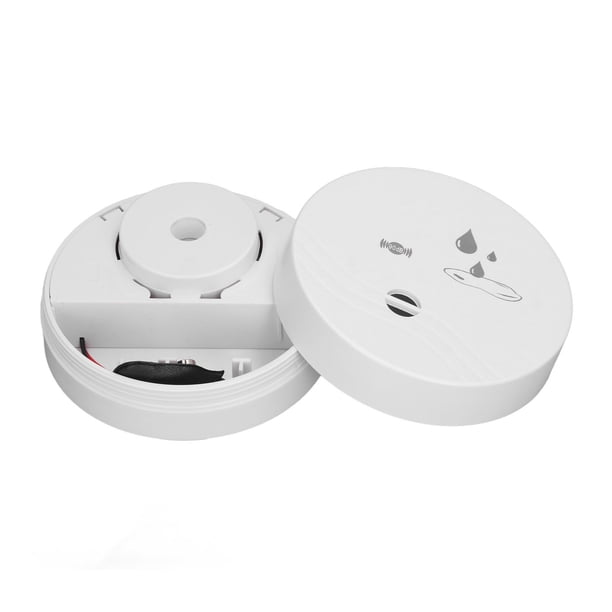 Detector De Fugas De Agua, Sensor De Fugas De Agua Respuesta Rápida Alarma De Audio De 100 DB Amplia Aplicación Para Sótano