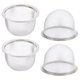 thumbnail image 1 of 4pcs Stainless Steel Round Sieve Sieve Tea Leaf Spice Teapot Filter Strainers Diameter 80mmtea Filter Tea Separator Kung Fu Teapot Tea Set Accessories, 1 of 3
