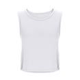 thumbnail image 6 of Women's Athletic Crop Tank Tops Large Armhole Sleeveless Yoga Running Gym Loose Workout Sport Summer Shirts 2026 White XL, 6 of 9