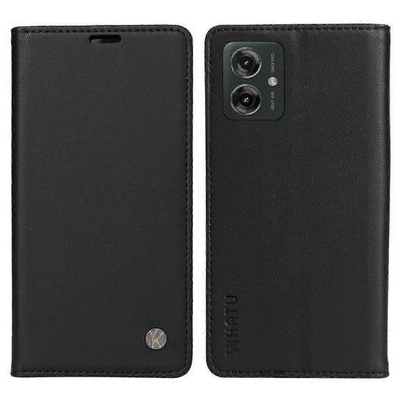 For Motorola Moto G55 5g Case Stand Leather Phone Cover Strong Magnetic Closure