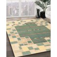 thumbnail image 2 of Ahgly Company Indoor Rectangle Contemporary Khaki Green Abstract Area Rugs, 5' x 8', 2 of 6