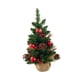 thumbnail image 3 of Mini árbol de Navidad decorativo Strade Fareast Limited artificial con bayas y piñas 14cm x 14cm x 30cm, 3 of 8