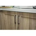 thumbnail image 6 of Goo-Ki 6 Pack 2.5" Hole Center Matte Black Kitchen Cabinet Handles Drawer Pulls Mordern Dresser Hardware, 6 of 6