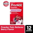 thumbnail image 4 of Tylenol Extra Strength Dissolve Packs Pain Relief with Acetaminophen, Berry, 12 Count, 4 of 14