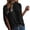Black, variant on Women's Stylish Everyday Elegant Straight Cut Summer Tee Green XL