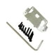 thumbnail image 1 of Bewildely RCGOFOLLOW 1 pieza de aleación de aluminio de mayor resistencia Servo soporte de dirección para 1/24 soporte de montaje Servo Axial Kits de construcción modelo Plata, 1 of 6