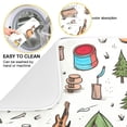 thumbnail image 2 of Tents Guitars Trees Dish Drying Mat Dish Drainer Rack Mats Water Absorbent Non-Slip Easy Clean Heat Resistant for Kitchen Counter, 2 of 8