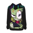 thumbnail image 7 of Cartoon Invader Zim Sweatshirt For Womens Fashion Hoodies Pullover Athletic Daily Hoody Hooded Clothing Gift Medium, 7 of 7
