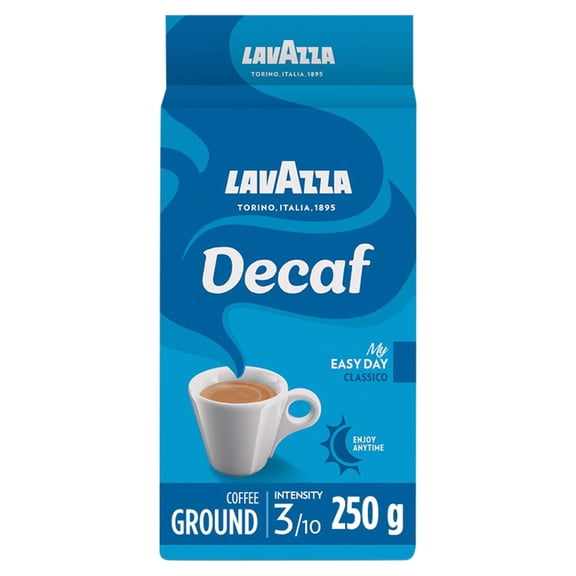 Lavazza Decaffeinated Ground Coffee 250G, Imported from Britain