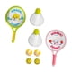 thumbnail image 2 of Juego de 2 raquetas de bádminton para niños, volantes de bádminton con volantes para padres Contiene 6 bolas, 2 of 9