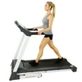 Sunny Health & Fitness SFT7515 Smart Treadmill with Auto Incline