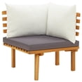 thumbnail image 5 of vidaXL 6 Piece Patio Lounge Set with Cushions Solid Acacia Wood, 5 of 8