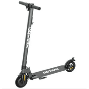 سكوتر كهربائي قابل للطي Gotrax GT-G2PLUS-BLACK G2 PLUS مفتوح الصندوق مع 6 إطارات صلبة ومحرك بقوة 200 وات بسرعة 12 ميلاً في الساعة وبطارية ليثيوم 129.6 وات في الساعة
