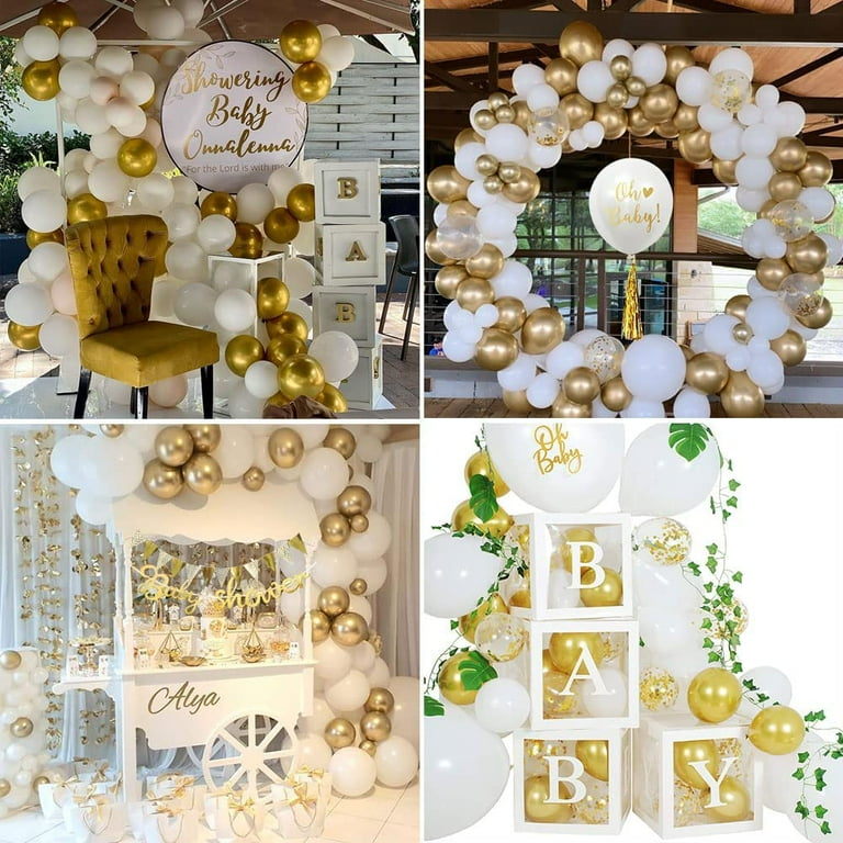 Yellow and gold baby cheap shower