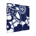 thumbnail image 2 of Trademark Fine Art 'Indigo Floral Katagami III' Canvas Art by Vision Studio, 2 of 4