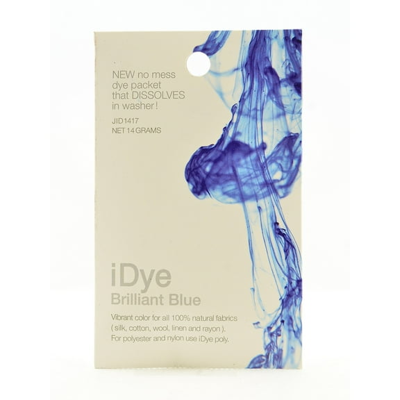 iDye natural, brilliant blue (pack of 6)