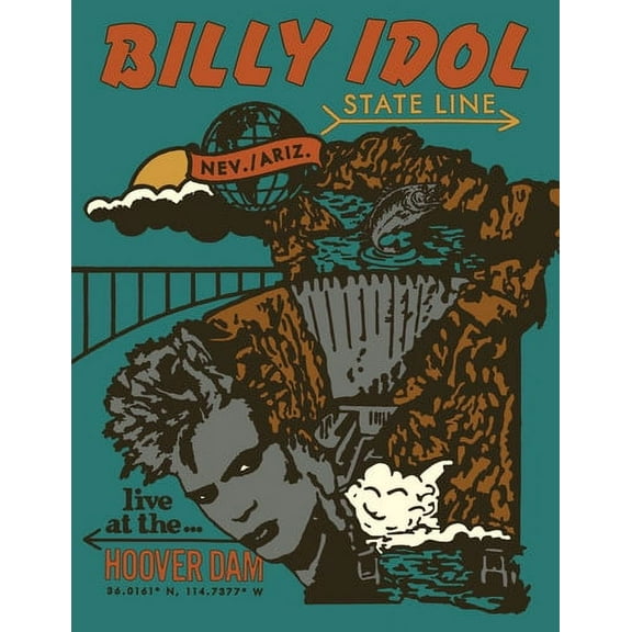 Billy Idol - State Line: Live At The Hoover Dam (Blu-ray), MVD Visual, Music & Performance