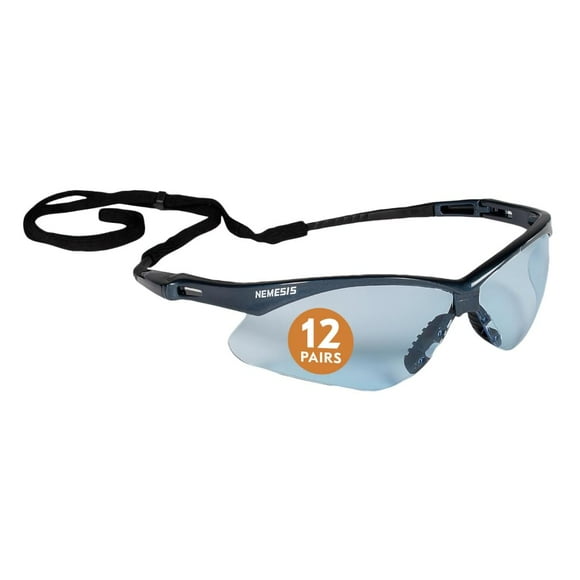 Gafas de seguridad KLEENGUARD V30 Nemesis Light Blue Lens