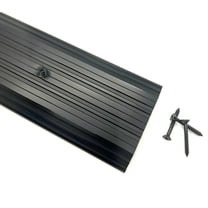CBW doors waterproof black anodized aluminum exterior threshold 4 inch wide 1/2 inch height - 60 inch length