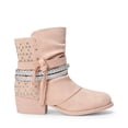 thumbnail image 6 of Girls Ankle Boots Side Zipper Low Heels Comfortable Casual Shoes for Toddler Little Kid Big Kid, 6 of 7