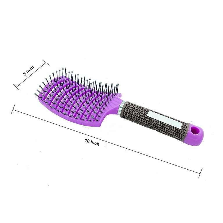 Hair Brush, Professional Curved Vented Brush for Faster Blow Drying for  Women, Men, Paddle Detangling Brush for Wet Dry Curly Thick Straight Hair