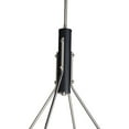 thumbnail image 4 of Woodbridge Lighting Bentley 4-Light G125 Metal Chandelier in Satin Nickel/Black, 4 of 4