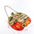 thumbnail image 2 of Thanksgiving Door Sign Wooden Pumpkin Hanging Welcome Sign Front Porch Decor, 2 of 10