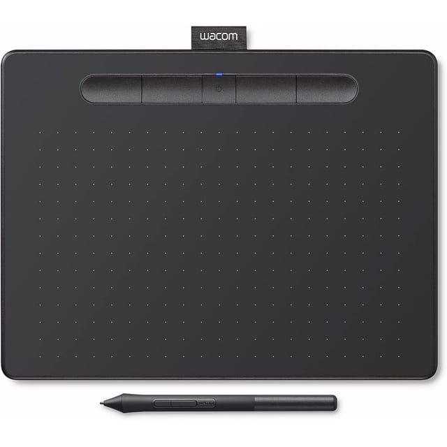 Wacom Intuos Tablette graphique Bluetooth de taille moyenne - Noir