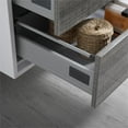 thumbnail image 6 of Fresca Catania 60" Glossy Ash Gray Wall Hung Single Sink Modern Bathroom Vanity with Medicine Cabinet, 6 of 8