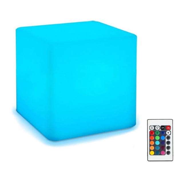 Cube Lights with Remote Control USB Charging Desk Lamp for Kids Toys Gift