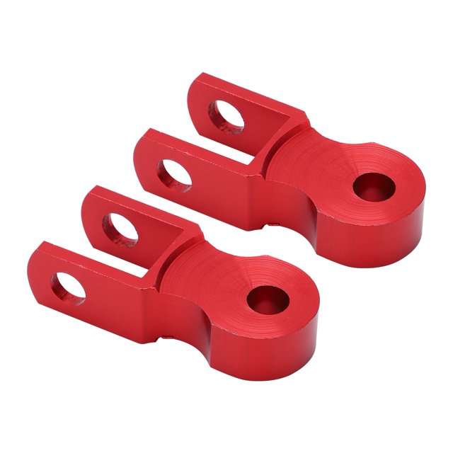 2pcs Rear Height Extension Riser Aluminum Alloy Height Extension M10 Mounting Hole For Motorcycle
