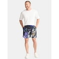thumbnail image 3 of Marvel Venom Men's and Big Men's Graphic Basketball Shorts, Sizes XS-3XL, 3 of 5