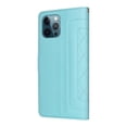 thumbnail image 3 of JTCASES Compatible with iPhone 12 Pro Max 6.7 inch Case Wallet Flip Folio Case [Kickstand] with RFID Blocking Card Holders [Shockproof] and Wrist Strap Phone Cover for Men Women Girls, Mint, 3 of 12