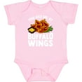 thumbnail image 3 of Inktastic Buffalo Wings Game Day Snack Boys or Girls Baby Bodysuit, 3 of 5