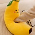 thumbnail image 2 of 50cm Banana Plush Pillow, Banana Stuffed Animal Toy Creative Fruit Doll Long Soft Cute Cushion Sleeping Hug Doll Pillow Gift Plush Toy, 2 of 5