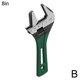 thumbnail image 1 of Llave ajustable de gran apertura y mango corto, multifuncional, de acero aleado., 1 of 1