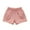 Pink, variant on Hotiary Girls Cotton Pull on Stretch Tie Shorts with Knit Waistband Kids Solid Color Breathable Running Biker Shorts with Pocket Toddler Child for 2 Years-12 Years