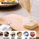 thumbnail image 4 of Mini frascos de plástico para condimentos - 4 unidades, transparentes, a prueba de fugas - para cocina, picnic, almacenamiento de condimentos, 4 of 4