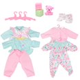 thumbnail image 4 of Baby Doll Gift Boutique, cuerpo suave de 35 cm con 4 atuendos y accesorios, 4 of 8