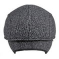 thumbnail image 5 of SikaFu Beret Cap New Men Wool Hat Autumn Winter Hats with Ear Flaps Male Thick Warm Vintage Ivy Newsboy Flat Cap Beret Hats, 5 of 6