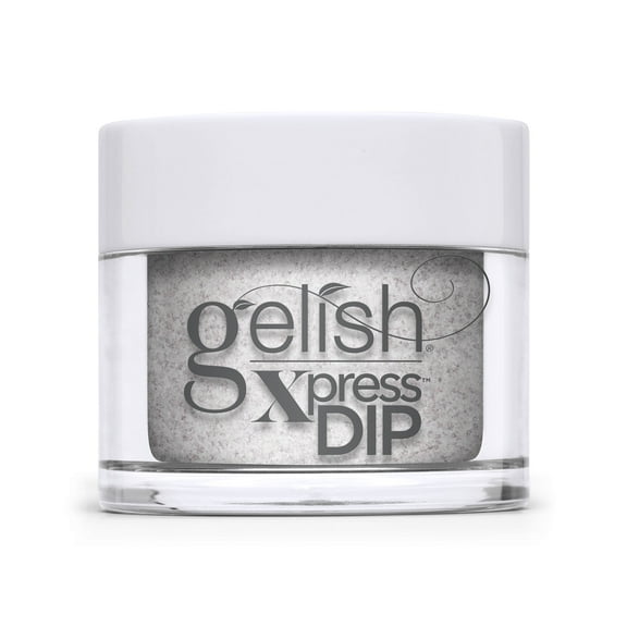Gelish Xpress Dip "Don't Snow-Flake On Me" - Light Purple Metallic with Chunky Glitter, 43g | 1.5 oz. - 1620405
