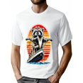 thumbnail image 1 of Raccoon Titanic Funny Love 1912 Ship Humor Vintage Cruise T-Shirt Tee For Adult, Men, Women, Teen, Teenager, Adolescent,Youth, 1 of 5