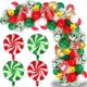 thumbnail image 4 of 1 juego de arco de globos navideños, kit de Papá Noel, ciervo, caja de regalo de dulces rojos navideños, globo de aluminio para decoraciones navideñas, suministros para fiestas, 4 of 5