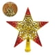 thumbnail image 2 of Adorno de estrella para árbol de Navidad, adorno de estrella de Navidad ahuecado con purpurina, decoración para el hogar, 2 of 4
