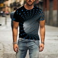 thumbnail image 6 of Men LYXSSBYX Big and Tall Mens Shirts Short Sleeves Men's Unisex Daily T Shirt 3D Print Graphic Prints Animal Print Long Sleeve Tops Casual Bloue, 6 of 9