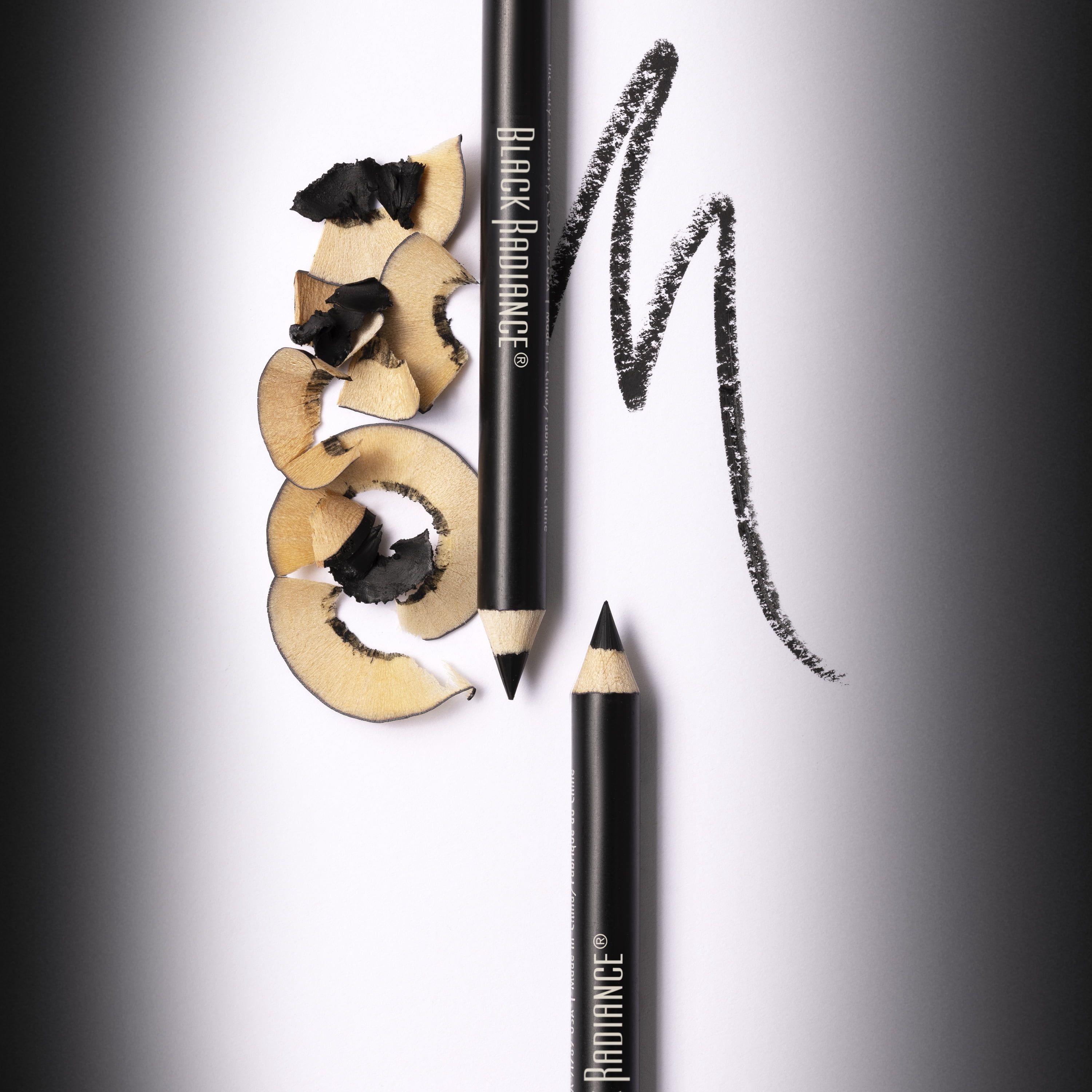 (3 pack) Black Radiance Twin Pack Eyeliner Pencil - Truly Black