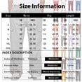 thumbnail image 3 of Men Drawstring Elastic Waist Cargo Pants Four Pockets Relaxed Fit Straight Leg Casual Outdoor Trousers Solid Color Mens Long Pants Yellow L, 3 of 7